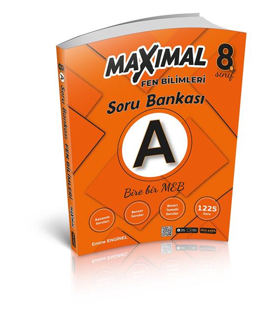 145499.jpg 8. Sınıf Fen Bilimleri Maximal Bire Bir MEB Soru Bankası -B- - Görsel 1