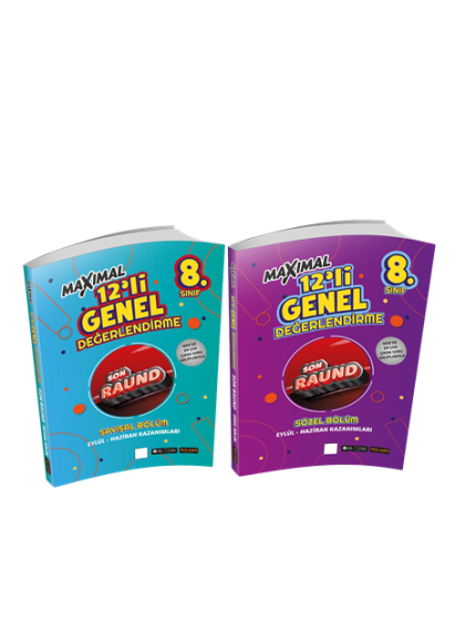 MAXIMAL 12Lİ SON RAUND SAYISAL+SÖZEL DENEME SETİ